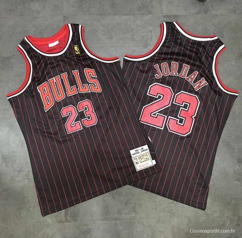 Men's Michael Jordan Black Retro Classic Team Jersey
