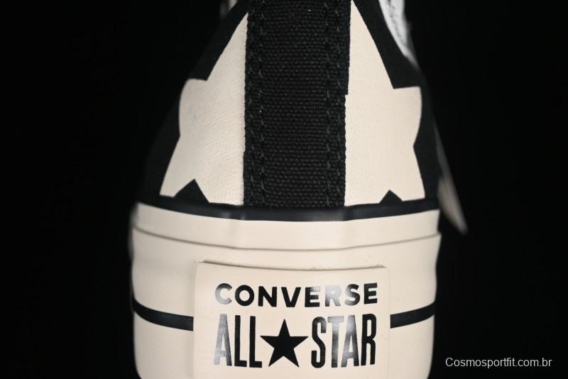 Converse All Star Lift High Top Platform Sneakers with Star Print - A09903C