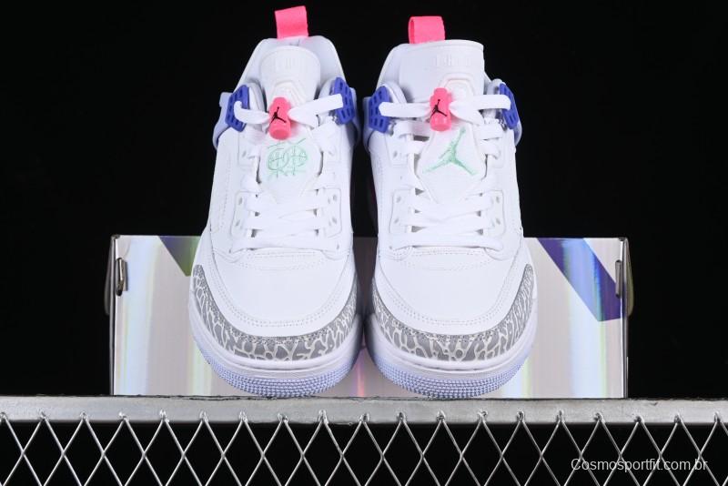 Nike Jordan Spizike Low AJ Hybrid Sneakers with Rainbow Colorway - HF5758-151
