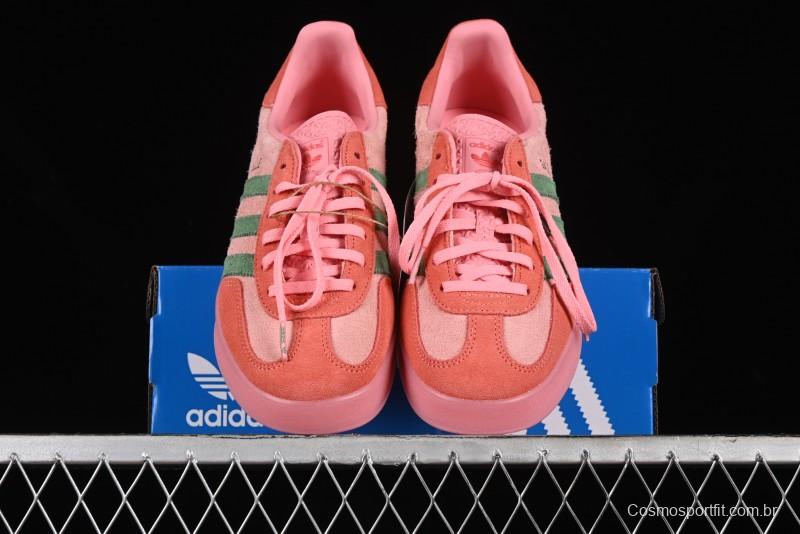 Adidas Originals Gazelle Indoor Retro Casual Slip-Resistant Wear-Resistant Low-Top Sneakers - IG6782