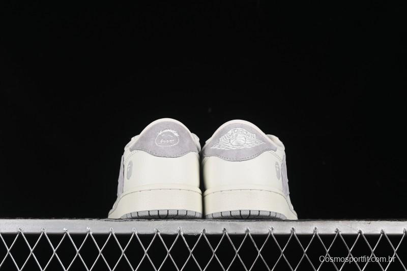 Nike Travis Scott x Fragment Design x Air Jordan 1 Low OG SP AJ1 Casual Sneakers - JH6088-701