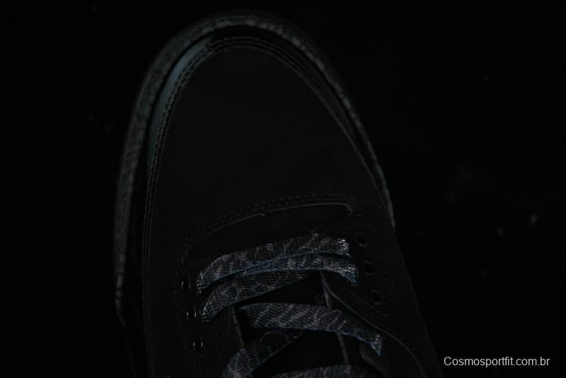Nike Air Jordan 3 Retro Basketball Shoes Midnight Black - CT8532-001