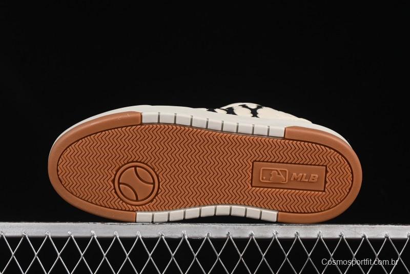 New York Yankees Chunky Liner Mid Denim Monogram Platform Sandals - 3ASXE015N50CRS